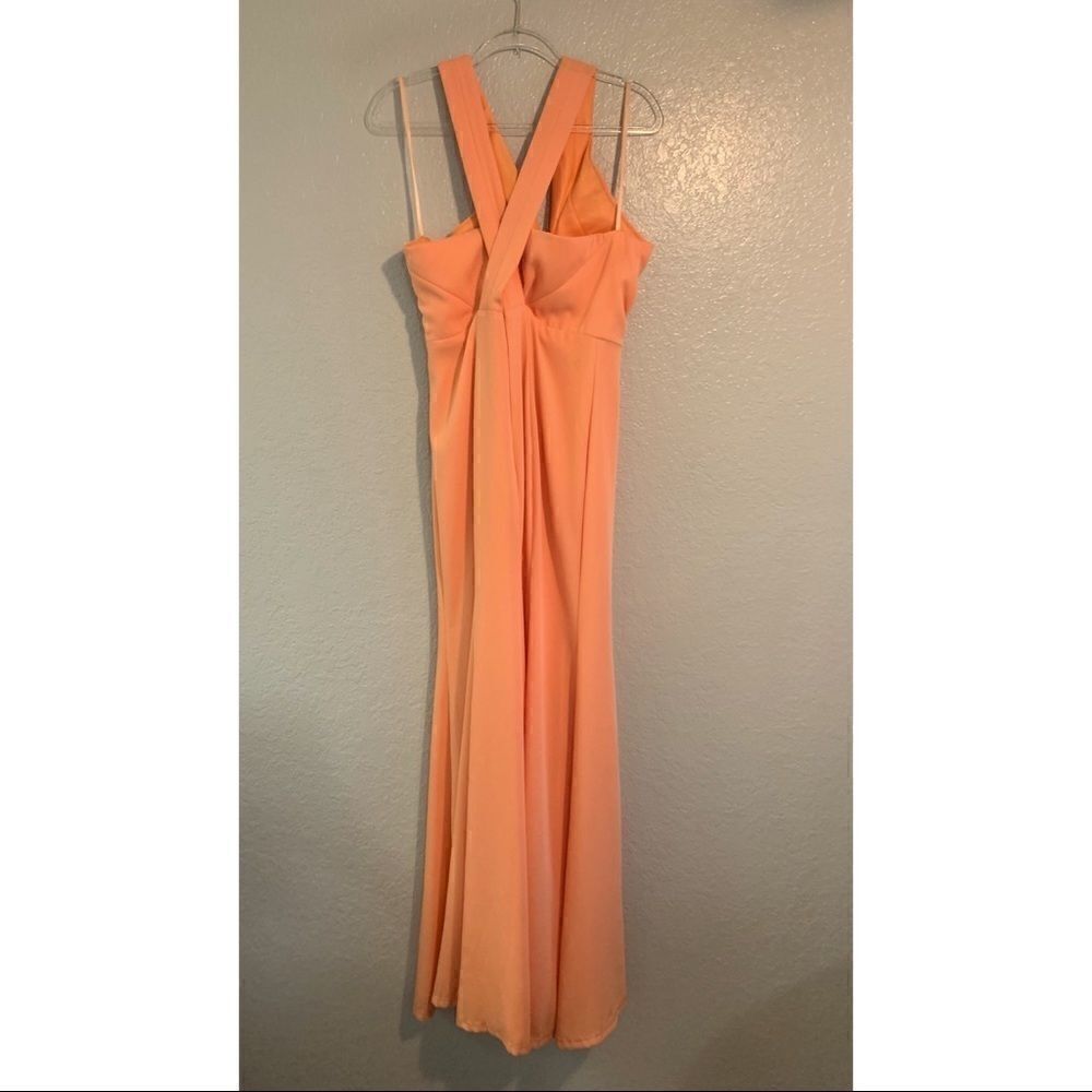 BARIANO AUSTRALIA Apricot Maxi Dress Size 8 - Picture 2 of 11